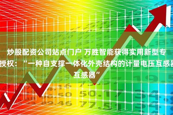 炒股配资公司站点门户 万胜智能获得实用新型专利授权：“一种自支撑一体化外壳结构的计量电压互感器”